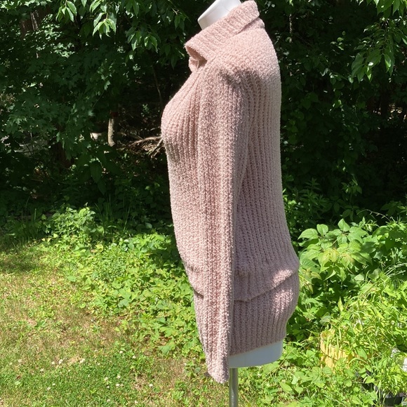 Sincerely Jules soft knit blush/nude sweater short set size S NWT - Picture 4 of 6